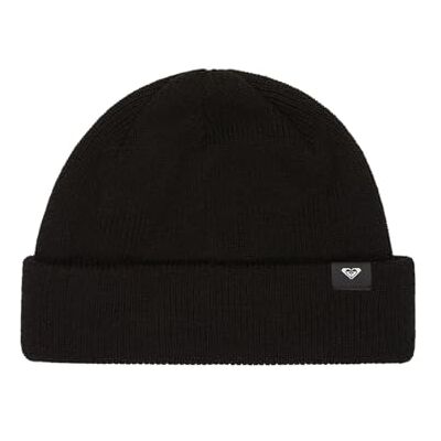 Roxy FOLKER Beanie muts, zwart, één maat Roxy FOLKER Beanie muts, zwart, één maat
