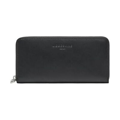 LIEBESKIND BERLIN Leren portemonnee Gigi Zip Around Wallet Black zwart LIEBESKIND BERLIN Leren portemonnee Gigi Zip Around Wallet Black zwart