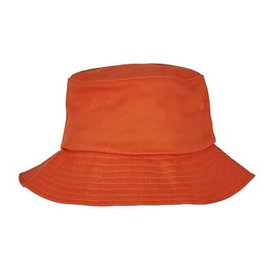 Flexfit Uniseks katoenen keperbinding hoed hoed, oranje, One size Flexfit Uniseks katoenen keperbinding hoed hoed, oranje, One size