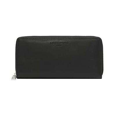 LIEBESKIND BERLIN Leren portemonnee Gigi Zip Around Wallet Black zwart LIEBESKIND BERLIN Leren portemonnee Gigi Zip Around Wallet Black zwart