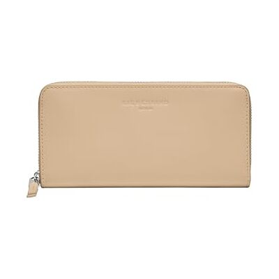 LIEBESKIND BERLIN Leren portemonnee Paper Bag Carter Sally Ziparound Wallet Sandy Lichtbruin LIEBESKIND BERLIN Leren portemonnee Paper Bag Carter Sally Ziparound Wallet Sandy Lichtbruin