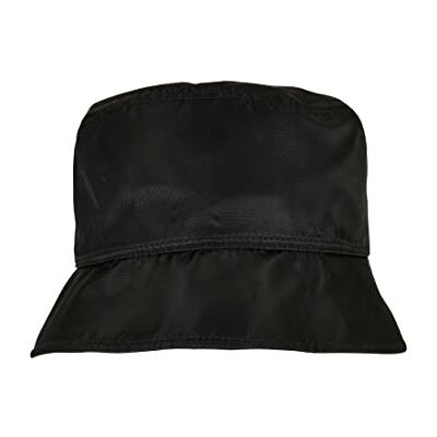 Flexfit Unisex nylon sherpa bucket hoed, zwart/offwhite, één maat, zwart/offwhite, Eén maat Flexfit Unisex nylon sherpa bucket hoed, zwart/offwhite, één maat, zwart/offwhite, Eén maat