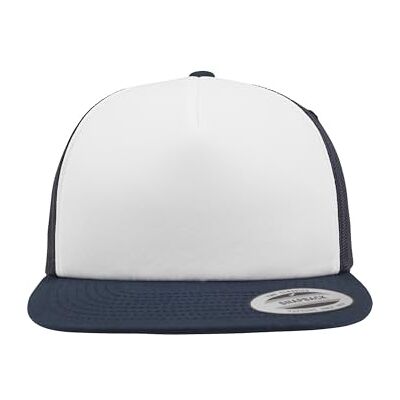 Flexfit Foam Trucker Cap met witte voorkant, Unisex, 6005FW Flexfit Foam Trucker Cap met witte voorkant, Unisex, 6005FW