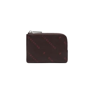 LIEBESKIND BERLIN Leren kaarthouder Monogram Lena Wallet Burgundy wijnrood LIEBESKIND BERLIN Leren kaarthouder Monogram Lena Wallet Burgundy wijnrood