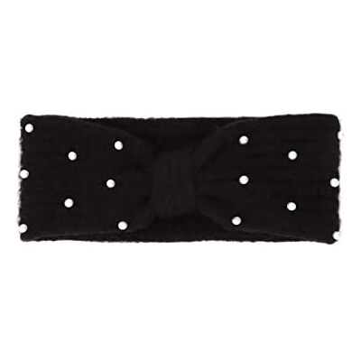 ONLY Womens Onlsalina Knit Diamond Hoofdband Winter Hoofdband, Zwart/Detail: Pearls, One Size, Zwart/Detail:Pearl, 1 stück (1er Pack) ONLY Womens Onlsalina Knit Diamond Hoofdband Winter Hoofdband, Zwart/Detail: Pearls, One Size, Zwart/Detail:Pearl, 1 stück (1er Pack)