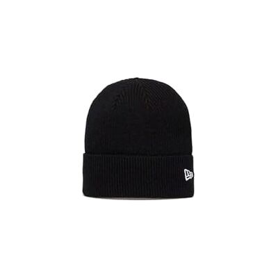 New Era Unisex Knit Medium beanie muts, zwart, One size New Era Unisex Knit Medium beanie muts, zwart, One size