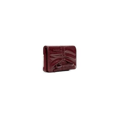 Desigual portemonnee Rodio Emma 2.0 Wallet Garnet wijnrood Desigual portemonnee Rodio Emma 2.0 Wallet Garnet wijnrood