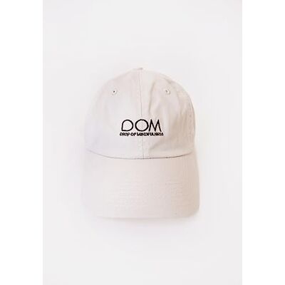 Drop of Mindfulness Active Life Style Cap, crèmekleurig, comfortabele pet voor dames, met verstelbare riem, hoofddeksel voor dames, van katoen met geborduurd logo, eenheidsmaat Drop of Mindfulness Active Life Style Cap, crèmekleurig, comfortabele pet voor dames, met verstelbare riem, hoofddeksel voor dames, van katoen met geborduurd logo, eenheidsmaat