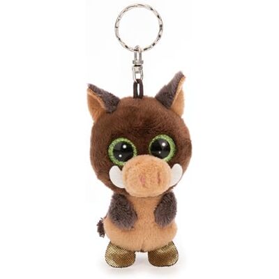 NICI Sleutelhanger GLUBSCHIS Wild zwijn Truffel Fluffel 9cm bruin Metgezel knuffeldierhanger met sleutelring Sleutelhouder voor sleutelkoord, tas, rugzak en meer NICI Sleutelhanger GLUBSCHIS Wild zwijn Truffel Fluffel 9cm bruin Metgezel knuffeldierhanger met sleutelring Sleutelhouder voor sleutelkoord, tas, rugzak en meer