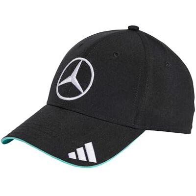 adidas Uniseks-Volwassen MERCEDES AMG PETRONAS FORMULA ONE TEAM DRIVER CAP, black/white, XXS adidas Uniseks-Volwassen MERCEDES AMG PETRONAS FORMULA ONE TEAM DRIVER CAP, black/white, XXS