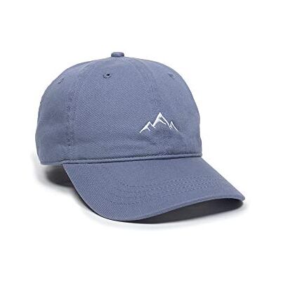 Outdoor Cap Unisex Mountain Dad Hat Mountain Geborduurde Papa Hoed Verstelbare Zachte Katoenen Polostijl Ongestructureerde Baseball Cap voor Mannen & Vrouwen, Columbia Blauw, One size Outdoor Cap Unisex Mountain Dad Hat Mountain Geborduurde Papa Hoed Verstelbare Zachte Katoenen Polostijl Ongestructureerde Baseball Cap voor Mannen & Vrouwen, Columbia Blauw, One size