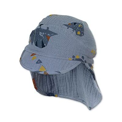 Sterntaler Pet Met Klep Nek Dinosaurus uniseks-kind kindermuts Sterntaler Pet Met Klep Nek Dinosaurus uniseks-kind kindermuts