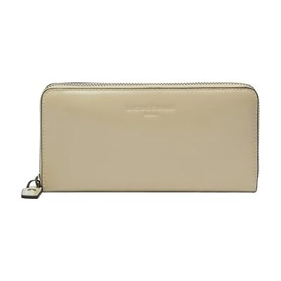 LIEBESKIND BERLIN Leren portemonnee Sally Audrey Zip Around Wallet Biscotti Lichtgeel LIEBESKIND BERLIN Leren portemonnee Sally Audrey Zip Around Wallet Biscotti Lichtgeel