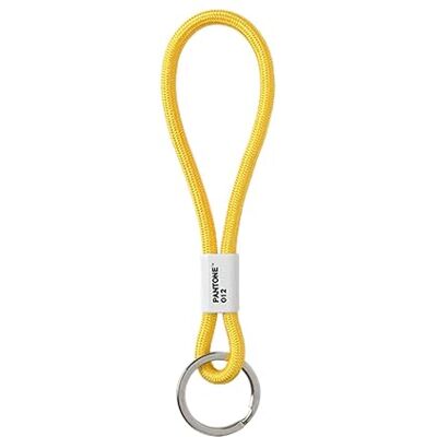 Copenhagen Design PANTONE sleutelhanger S, korte sleutelhanger, nylon, geel 012 C Copenhagen Design PANTONE sleutelhanger S, korte sleutelhanger, nylon, geel 012 C