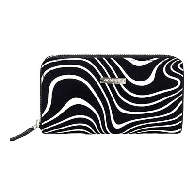 Eco Right Ecoright Canvas portemonnee voor vrouwen, 100% biologisch katoen dames portemonnee met ritssluiting, kaarthouder & telefoon zak, portemonnee & geschenken voor vrouwen portemonnee, Curvy Contours, Eén Eco Right Ecoright Canvas portemonnee voor vrouwen, 100% biologisch katoen dames portemonnee met ritssluiting, kaarthouder & telefoon zak, portemonnee & geschenken voor vrouwen portemonnee, Curvy Contours, Eén