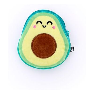 Mr. Wonderful Portemonnee met sleutelhanger, mini-notitieboek en stickervel Avocado Mr. Wonderful Portemonnee met sleutelhanger, mini-notitieboek en stickervel Avocado