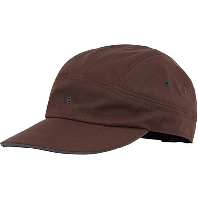 G-STAR RAW Motion 5 Panel Cap, bruin (deep brown D25383-D517-A926), Eén maat G-STAR RAW Motion 5 Panel Cap, bruin (deep brown D25383-D517-A926), Eén maat