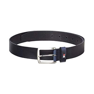 Tommy Hilfiger New Denton Belt 4.0 Herenriem van leer, blauw (midnight), 105 Tommy Hilfiger New Denton Belt 4.0 Herenriem van leer, blauw (midnight), 105