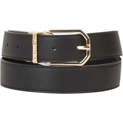 Valentino Dubbele riem, zwart/goud, normaal, uniseks, volwassenen Valentino Dubbele riem, zwart/goud, normaal, uniseks, volwassenen