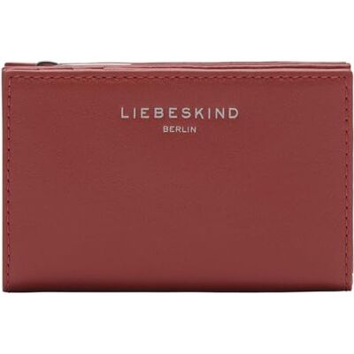 LIEBESKIND BERLIN Leren kaarthoes Soft Nappa Lilith Wallet True Red donkerrood LIEBESKIND BERLIN Leren kaarthoes Soft Nappa Lilith Wallet True Red donkerrood