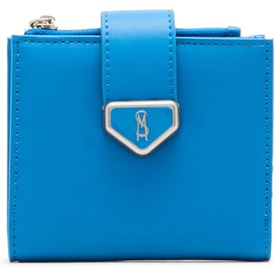 Steve Madden Jem-b Bifold Portemonnee voor dames, Azure, One Size, Jem-b Bifold Wallet Steve Madden Jem-b Bifold Portemonnee voor dames, Azure, One Size, Jem-b Bifold Wallet