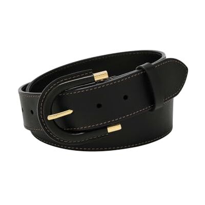 Fossil Harwell Damesriem, zwart, extra large, zwart, XL Fossil Harwell Damesriem, zwart, extra large, zwart, XL