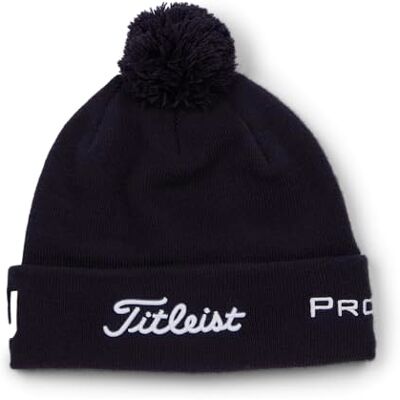 Titleist Tour Pom muts, marineblauw/wit, eenheidsmaat uniseks volwassenen, marineblauw/wit, Eén maat Titleist Tour Pom muts, marineblauw/wit, eenheidsmaat uniseks volwassenen, marineblauw/wit, Eén maat
