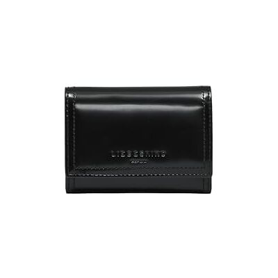 LIEBESKIND BERLIN portemonnee Lisa Spazzolato Louisa Wallet Black zwart LIEBESKIND BERLIN portemonnee Lisa Spazzolato Louisa Wallet Black zwart