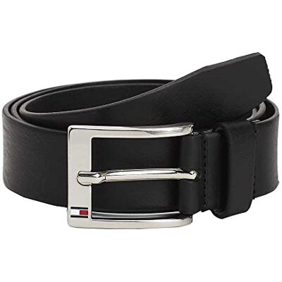 Tommy Hilfiger Heren Nieuw Aly Riem Leer, Zwart (zwart), W95 Tommy Hilfiger Heren Nieuw Aly Riem Leer, Zwart (zwart), W95