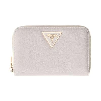 GUESS LAUREL II SLG MED ZIP AROUND, Ivoor, Eén maat GUESS LAUREL II SLG MED ZIP AROUND, Ivoor, Eén maat
