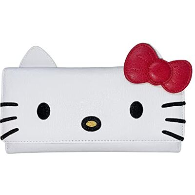 Loungefly Hello Kitty Grote Gezicht Cosplay Flap Portemonnee Sanrio Loungefly Hello Kitty Grote Gezicht Cosplay Flap Portemonnee Sanrio