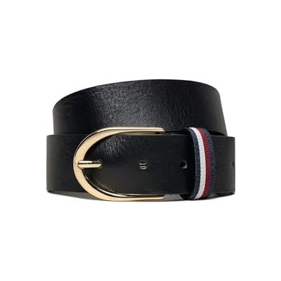 Tommy Hilfiger Dames TH Corp Casual 3.5 AW0AW16596 vaste riem, zwart (zwart), 80, Zwart (zwart), 80 Tommy Hilfiger Dames TH Corp Casual 3.5 AW0AW16596 vaste riem, zwart (zwart), 80, Zwart (zwart), 80
