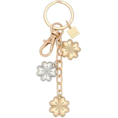 THUN Sleutelhanger 3 klavertje hangers metaal, koud email Collectie Sempre con me 9,5 cm THUN Sleutelhanger 3 klavertje hangers metaal, koud email Collectie Sempre con me 9,5 cm