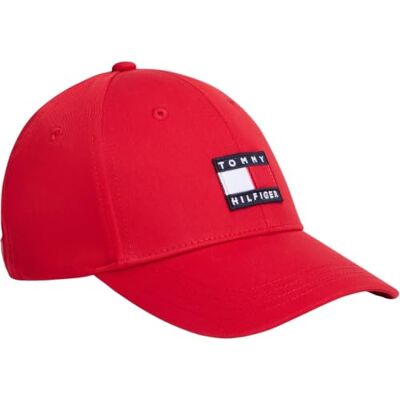 Tommy Hilfiger Heritage Flag Cap Ka0ka00033 uniseks-volwassene Pet Tommy Hilfiger Heritage Flag Cap Ka0ka00033 uniseks-volwassene Pet