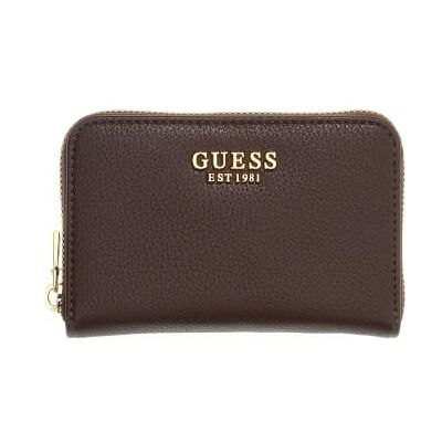 GUESS portemonnee Melody Logo SLG Zip Around Wallet Brown donkerbruin GUESS portemonnee Melody Logo SLG Zip Around Wallet Brown donkerbruin