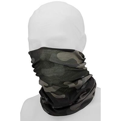 Brandit Multifunctionele Bandana Tunnelsjaal dark camo 100% polyester Basics, Cadeaus Brandit Multifunctionele Bandana Tunnelsjaal dark camo 100% polyester Basics, Cadeaus