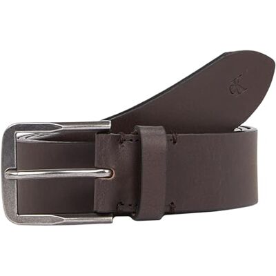 Calvin Jeans Heren Classic Flat R LTHR Riem 35MM K50K511421 Vast, Bruin (Bitter Bruin/Antiek Zilver), 105, Bruin (Bitter Bruin/Antiek Zilver), 105 Calvin Jeans Heren Classic Flat R LTHR Riem 35MM K50K511421 Vast, Bruin (Bitter Bruin/Antiek Zilver), 105, Bruin (Bitter Bruin/Antiek Zilver), 105