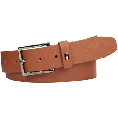 Tommy Hilfiger Heren Riem Oliver Leer, Cognac, 80 Tommy Hilfiger Heren Riem Oliver Leer, Cognac, 80