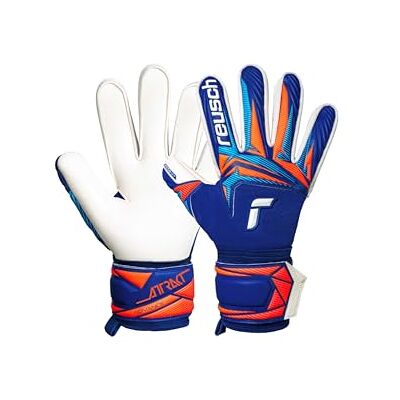 Reusch Keepershandschoenen voor mannen en volwassenen, sterke grip, veilige grip, comfort en controle, ademend en robuust, voor training en wedstrijden, Attrakt Advance Reusch Keepershandschoenen voor mannen en volwassenen, sterke grip, veilige grip, comfort en controle, ademend en robuust, voor training en wedstrijden, Attrakt Advance