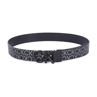 Calvin Riem verstelbaar/omkeerbaar voor heren, Black (Ck Black Smooth/Classic Mono), 100 Calvin Riem verstelbaar/omkeerbaar voor heren, Black (Ck Black Smooth/Classic Mono), 100