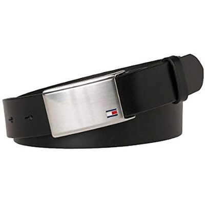 Tommy Hilfiger heren riem, zwart (zwart), 85 Tommy Hilfiger heren riem, zwart (zwart), 85