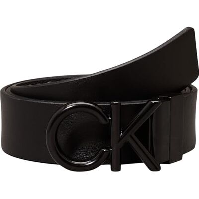 Calvin Heren ADJ/REV CK METAAL BOM 01R Adj/Rev Riem, Ck Zwart Smooth/Classic Mono, 115 Calvin Heren ADJ/REV CK METAAL BOM 01R Adj/Rev Riem, Ck Zwart Smooth/Classic Mono, 115