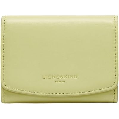 LIEBESKIND BERLIN Leren portemonnee Ezra 2 Calf Optic Louisa Purse Light Mimosa Lichtgroen LIEBESKIND BERLIN Leren portemonnee Ezra 2 Calf Optic Louisa Purse Light Mimosa Lichtgroen
