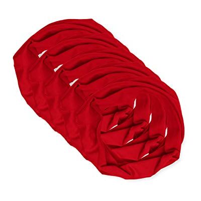 Trigema Uniseks modieuze sjaal (verpakking van 5 stuks), rood (kersen), 2 (Hoog 42cm Breed 23cm) Trigema Uniseks modieuze sjaal (verpakking van 5 stuks), rood (kersen), 2 (Hoog 42cm Breed 23cm)