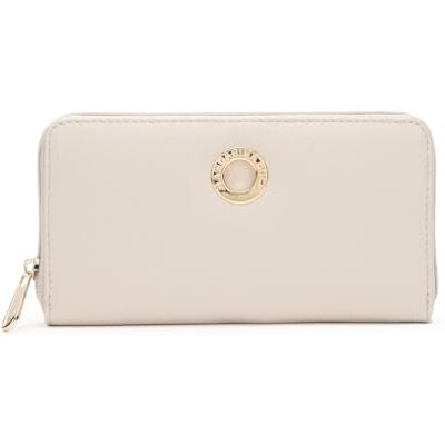 Mandarina Duck Mellow Leather Wallet, accessoire voor op reis, portemonnee voor dames Mandarina Duck Mellow Leather Wallet, accessoire voor op reis, portemonnee voor dames
