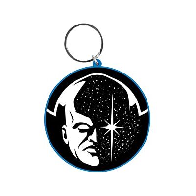 Pyramid Marvel What If...? Rubberen sleutelhanger, ritssluiting of rugzak charme (The Watcher Design) Officiële Merchandise, Zwart/Wit, Eén maat, Bedel Pyramid Marvel What If...? Rubberen sleutelhanger, ritssluiting of rugzak charme (The Watcher Design) Officiële Merchandise, Zwart/Wit, Eén maat, Bedel