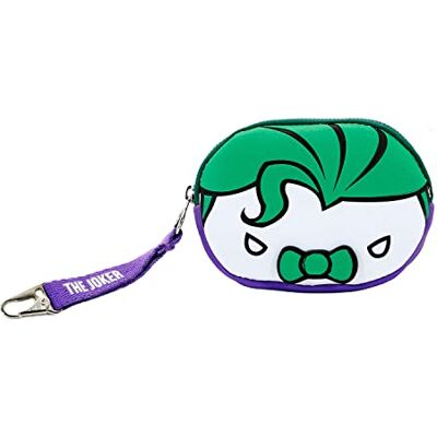 DC Comics Joker Chibi-Pill portemonnee, groen DC Comics Joker Chibi-Pill portemonnee, groen