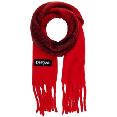 Desigual SCARF_BASIC, 3000 CARMIN, U, rood, Eén Maat Desigual SCARF_BASIC, 3000 CARMIN, U, rood, Eén Maat