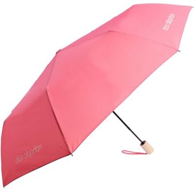 DON ALGODON Opvouwbare damesparaplu, winddicht, compact, automatisch openen en sluiten, elegant design, Roze DON ALGODON Opvouwbare damesparaplu, winddicht, compact, automatisch openen en sluiten, elegant design, Roze