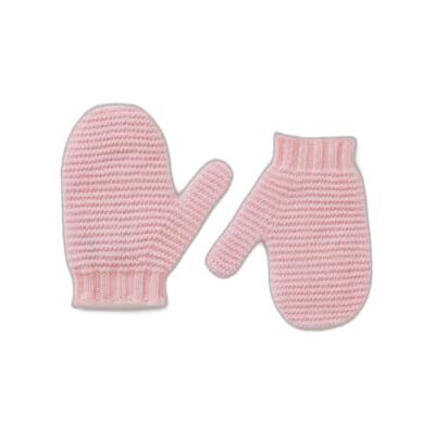 Benetton Wool Wanten - Kids - Pink - Maten 104-116 & 4-6 Benetton Wool Wanten - Kids - Pink - Maten 104-116 & 4-6